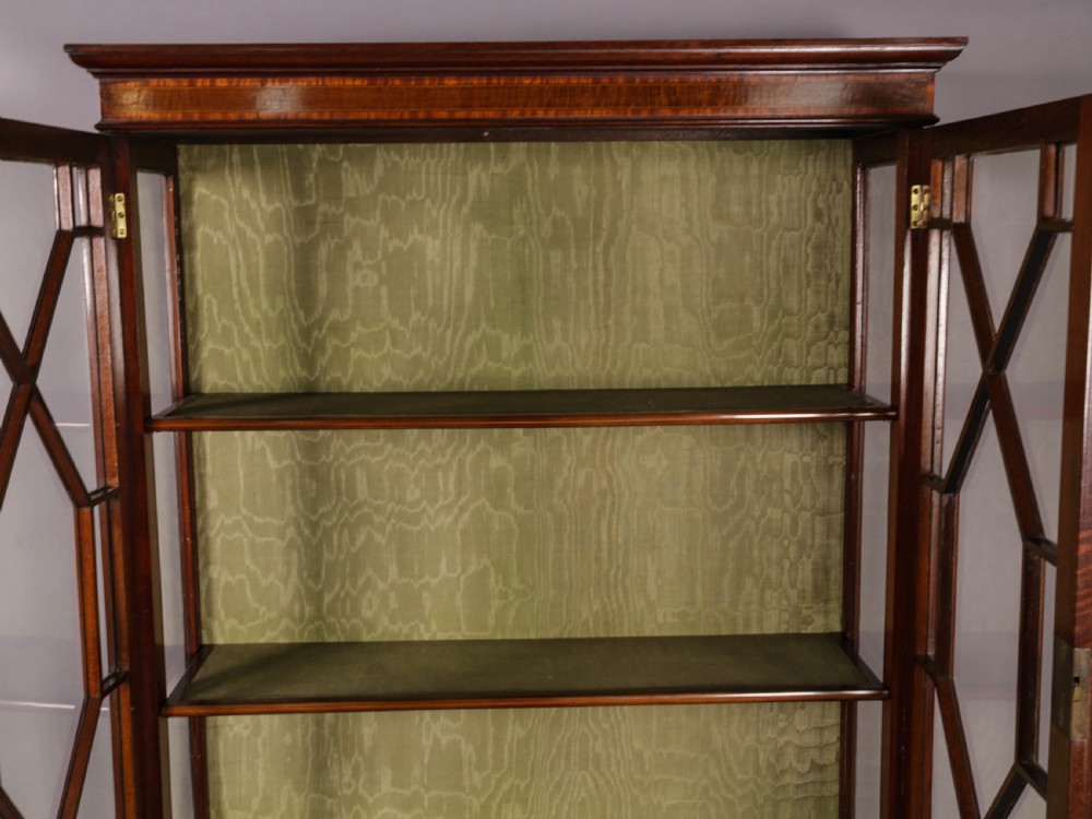 A Late Victorian Salon Cabinet Satinwood  View IX