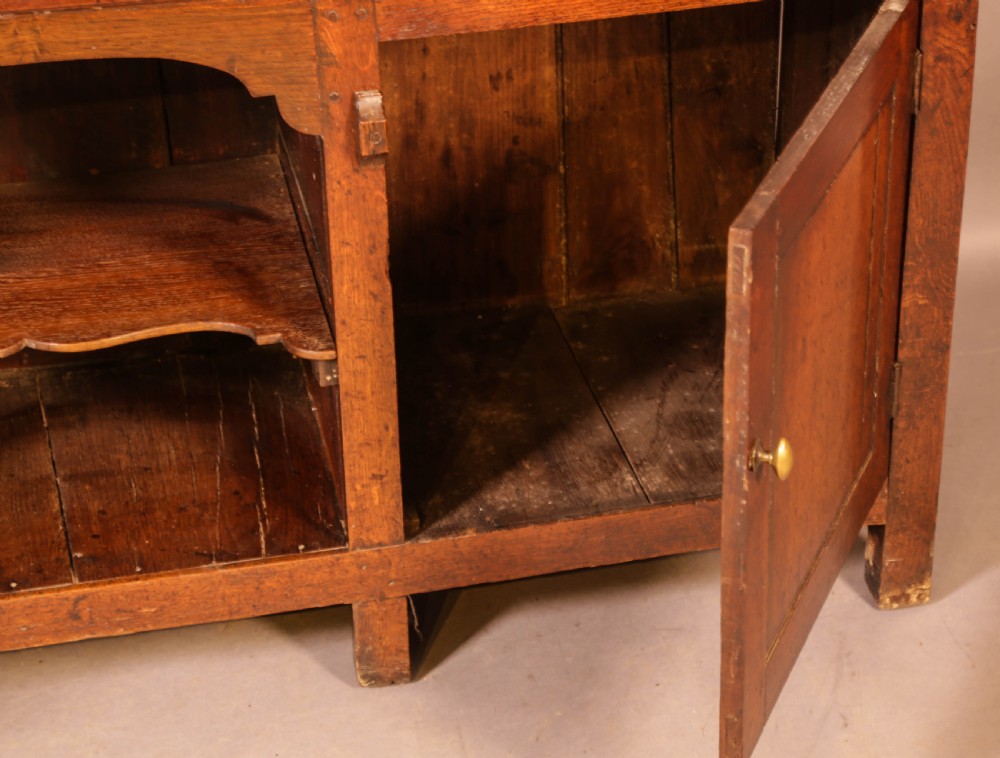 An 18th Century Oak Serving Dresser View VI
