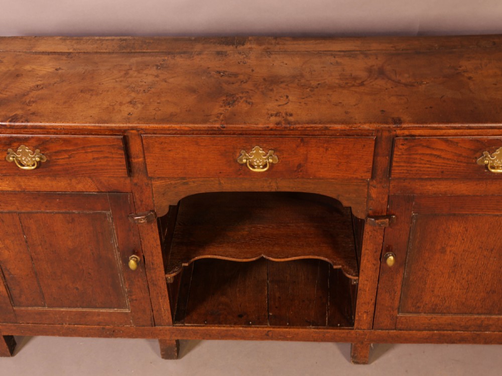 An 18th Century Oak Serving Dresser View X
