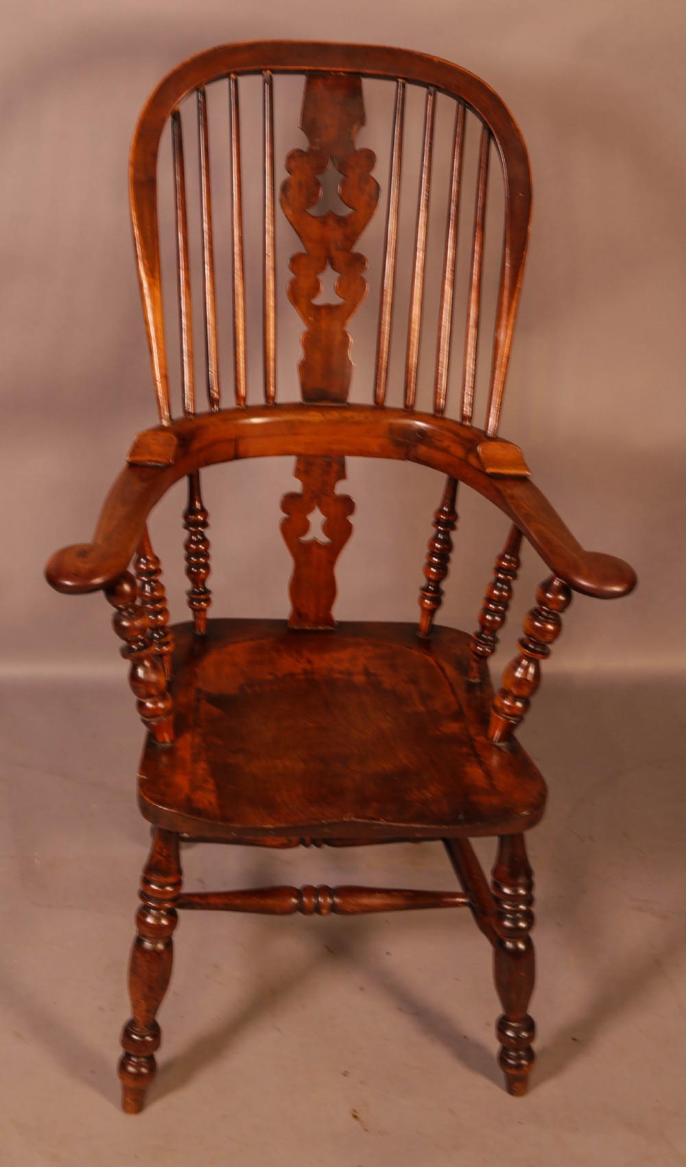 A Victorian Broad Arm Windsor chair Ash and Elm View II