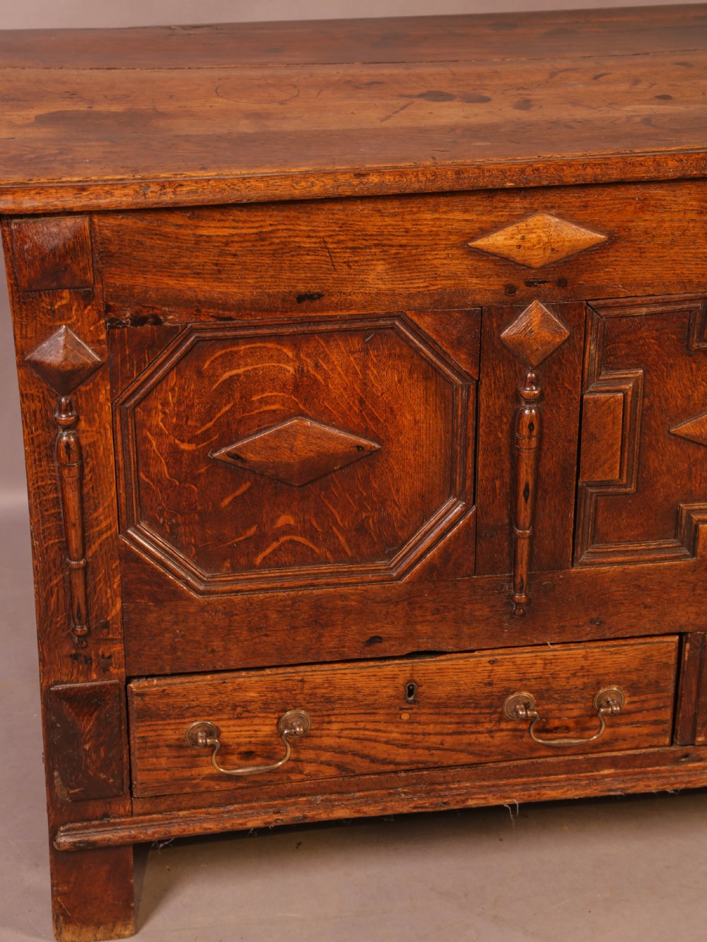 An Early 18th century Dower Chest in Oak View III