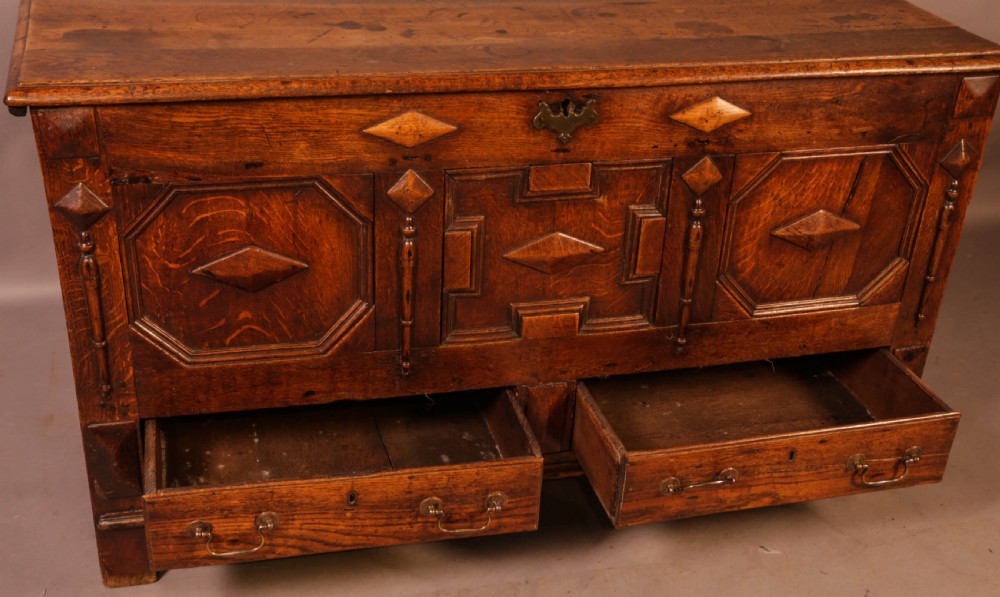 An Early 18th century Dower Chest in Oak View IV