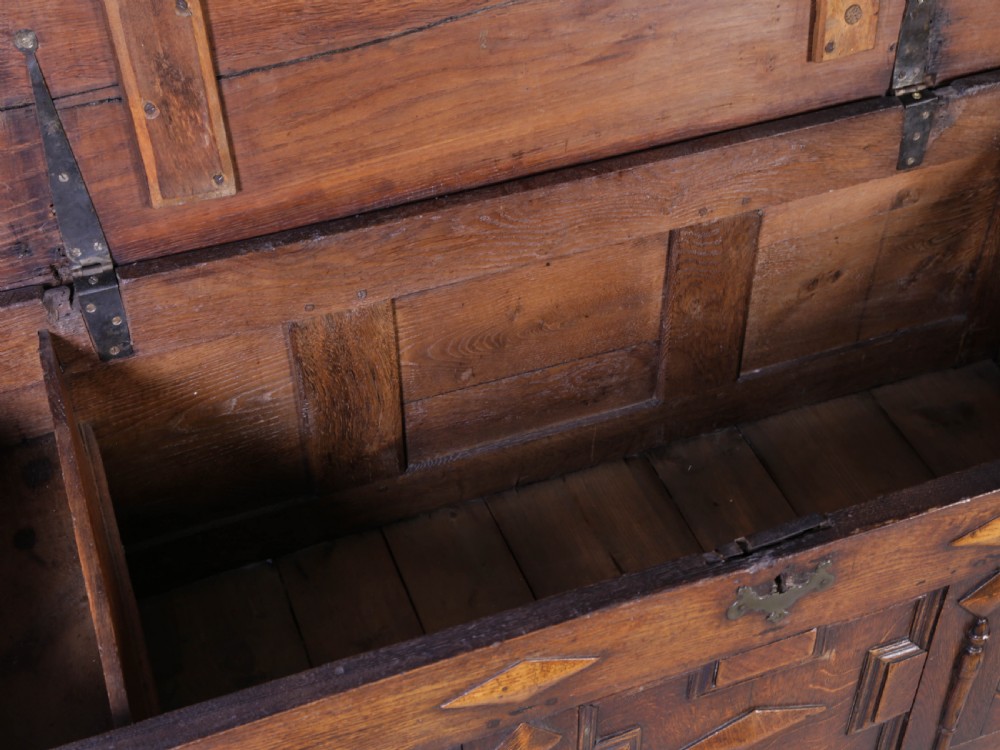 An Early 18th century Dower Chest in Oak View VI
