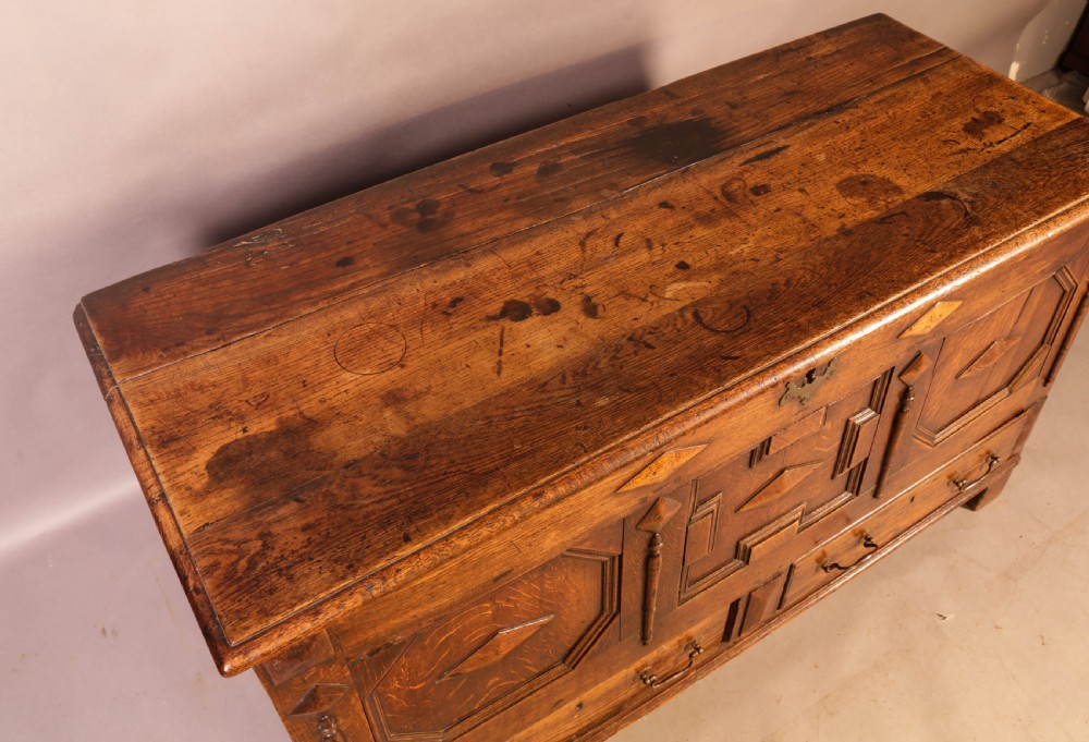 An Early 18th century Dower Chest in Oak View VIII