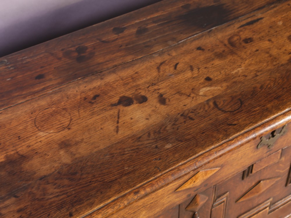 An Early 18th century Dower Chest in Oak View IX