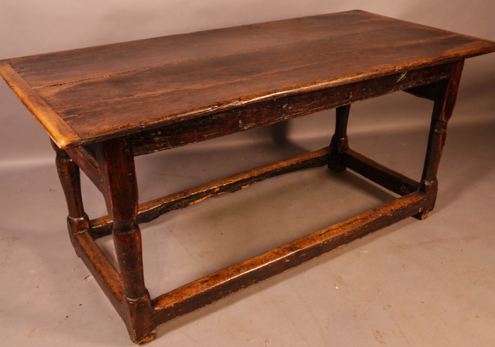 17th century Refectory Table in Oak