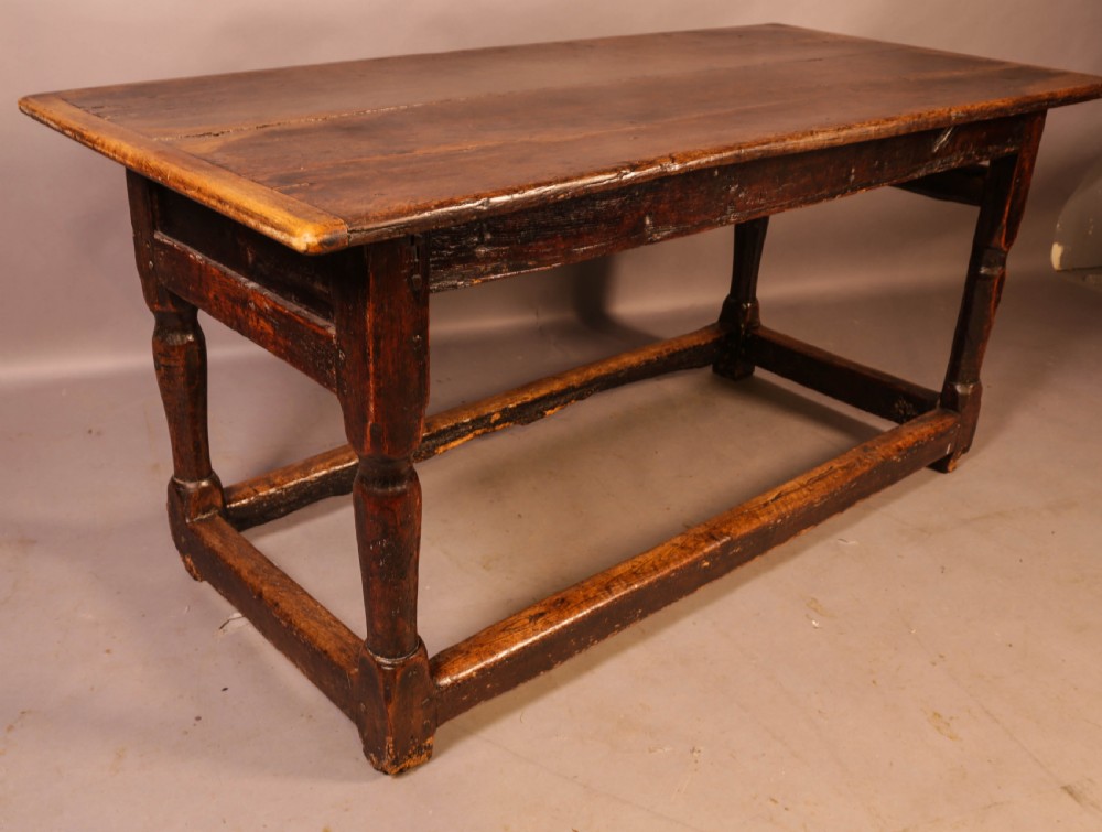 17th century Refectory Table in Oak View X