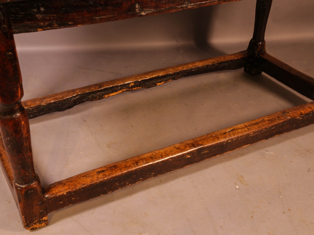 17th century Refectory Table in Oak View XI