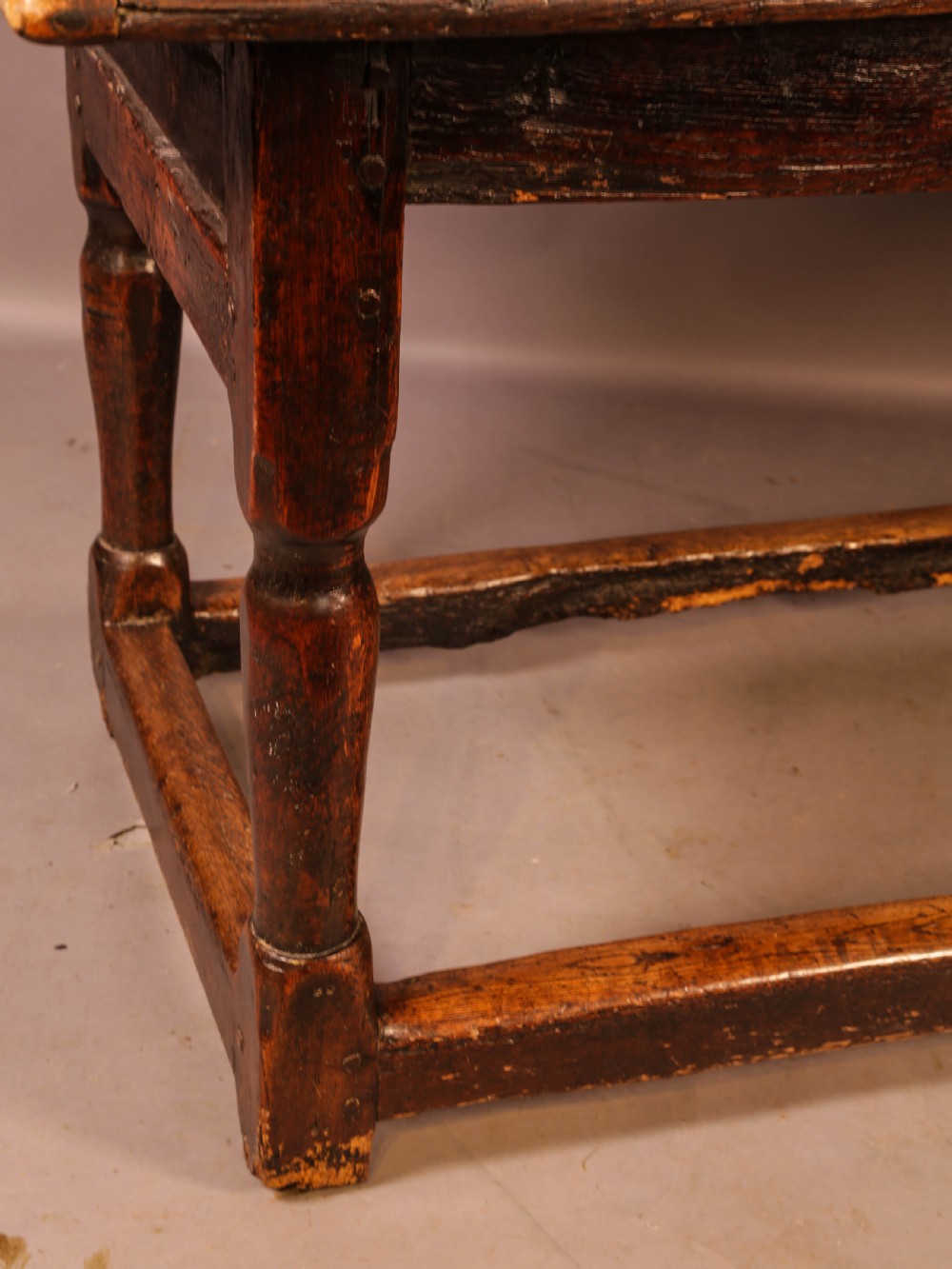 17th century Refectory Table in Oak View XIII