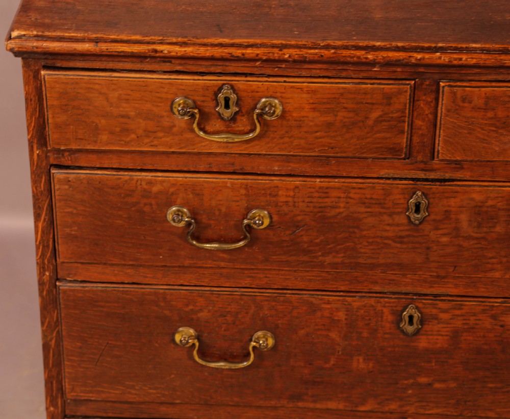 Georgian Oak Chest of Drawers View III