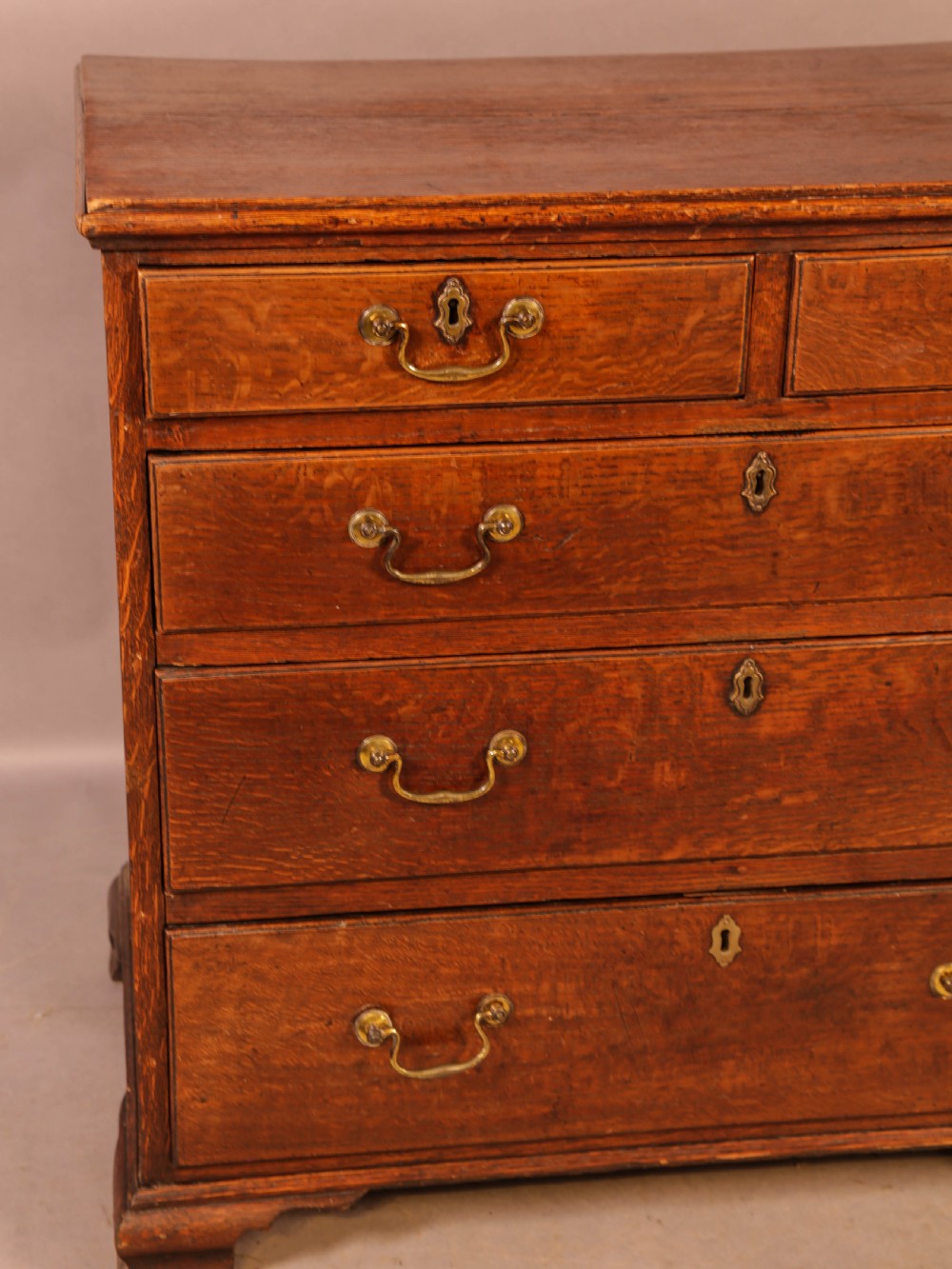 Georgian Oak Chest of Drawers View V
