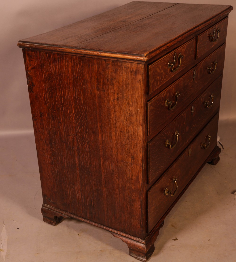 Georgian Oak Chest of Drawers View IX