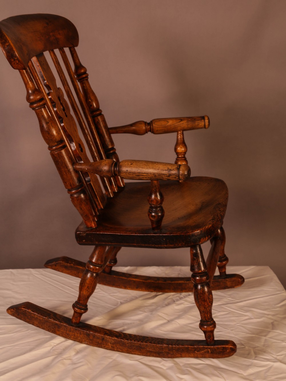 A Childs Rocking Chair c 1850 View II