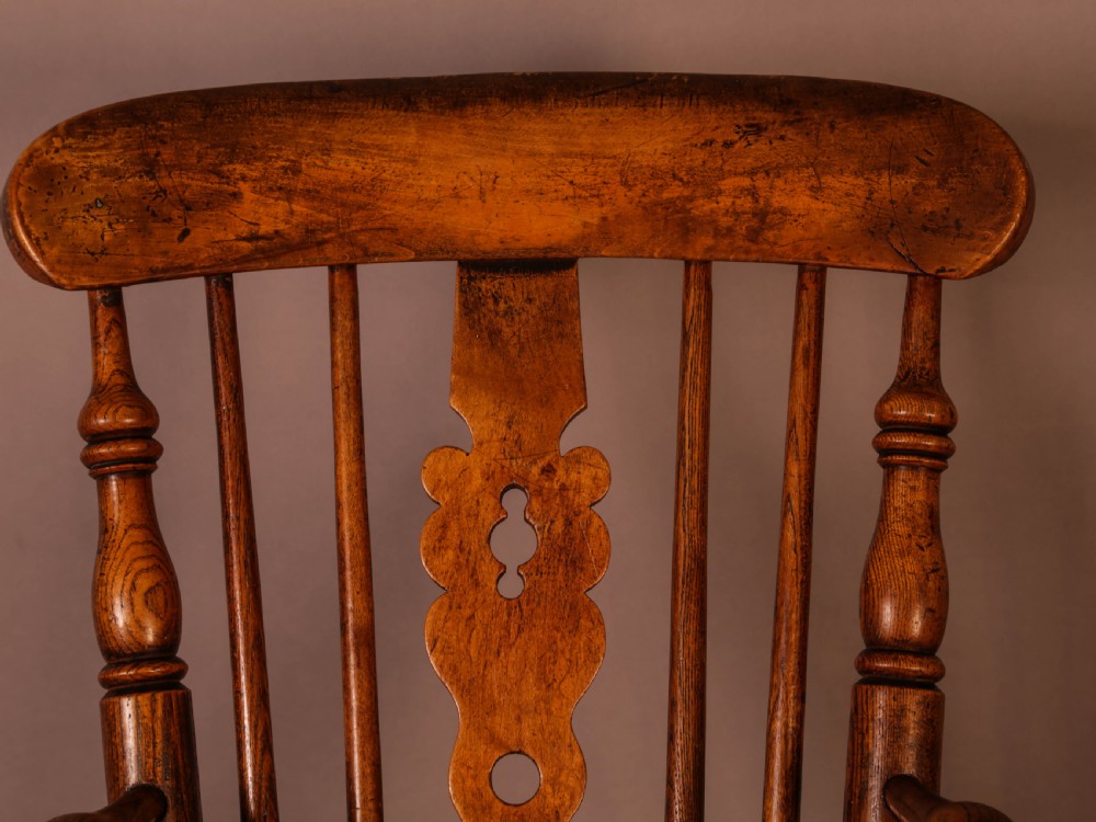A Childs Rocking Chair c 1850 View V