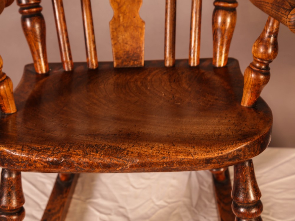 A Childs Rocking Chair c 1850 View VI