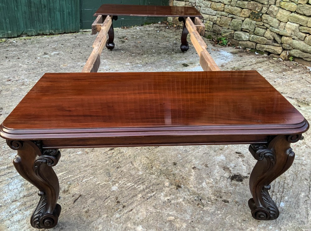 Very Large Victorian Extending Dining Table in Mahogany View XIV
