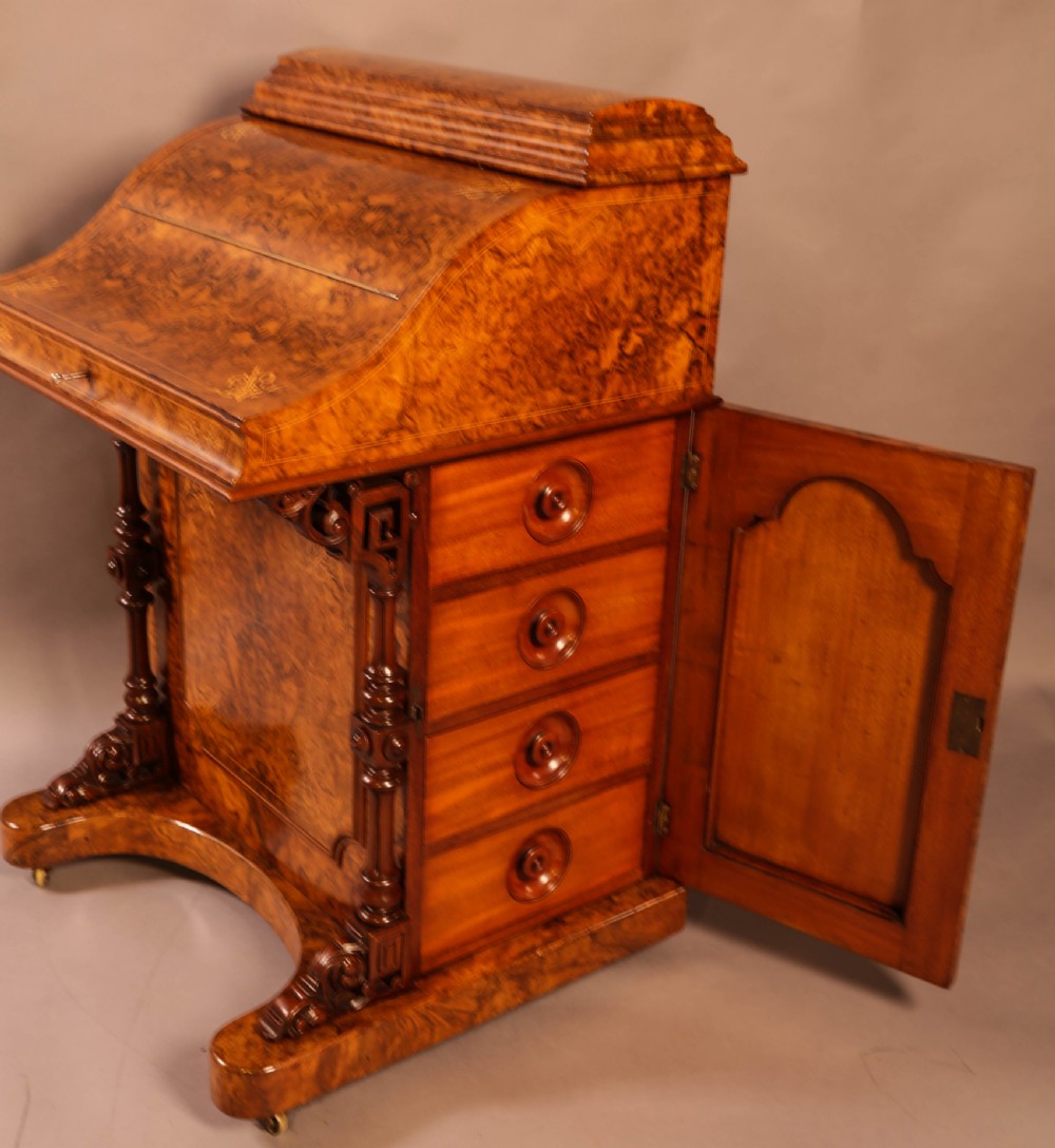 A Superb Victorian Burr Walnut 