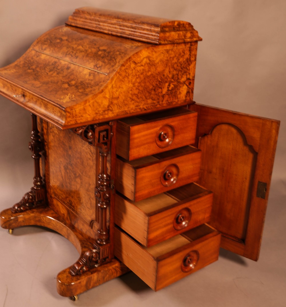 A Superb Victorian Burr Walnut 