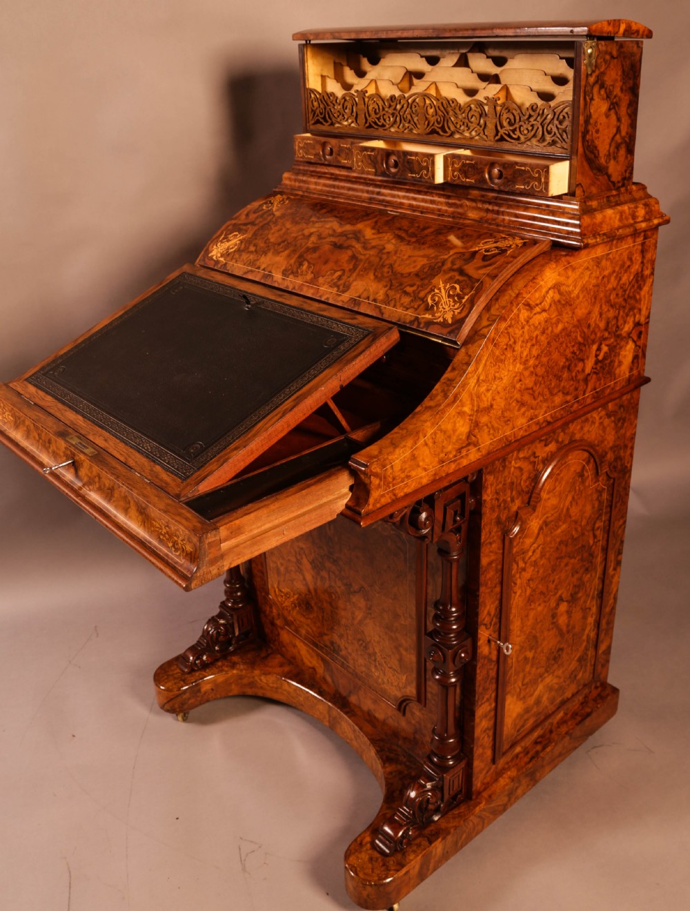 A Superb Victorian Burr Walnut 