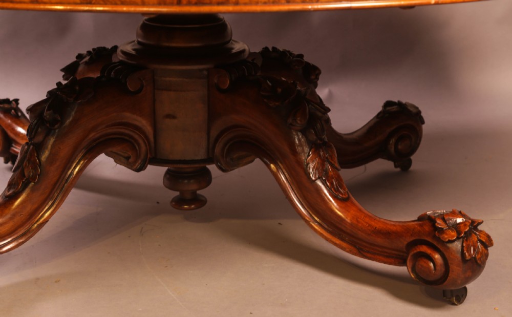 A Victorian Burr Walnut Coffee Table View VI
