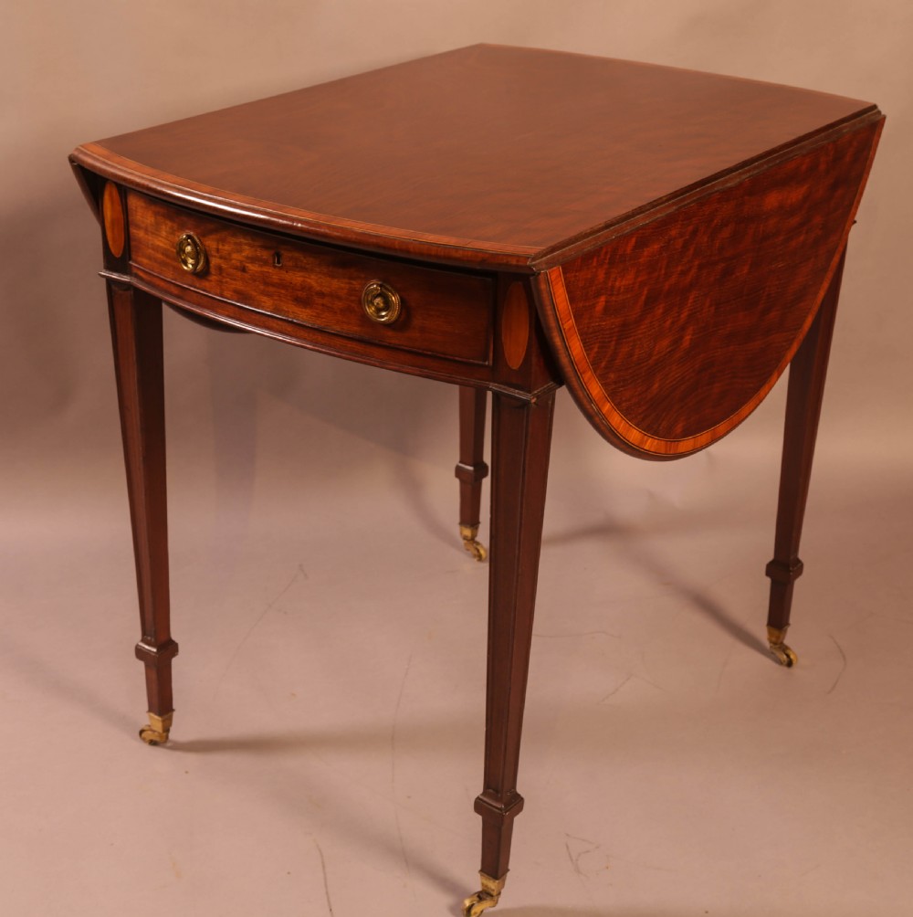 Georgian Mahogany Pembroke Table Superb