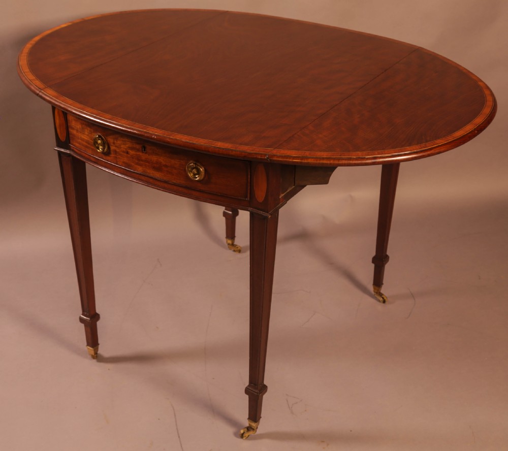 Georgian Mahogany Pembroke Table Superb View III