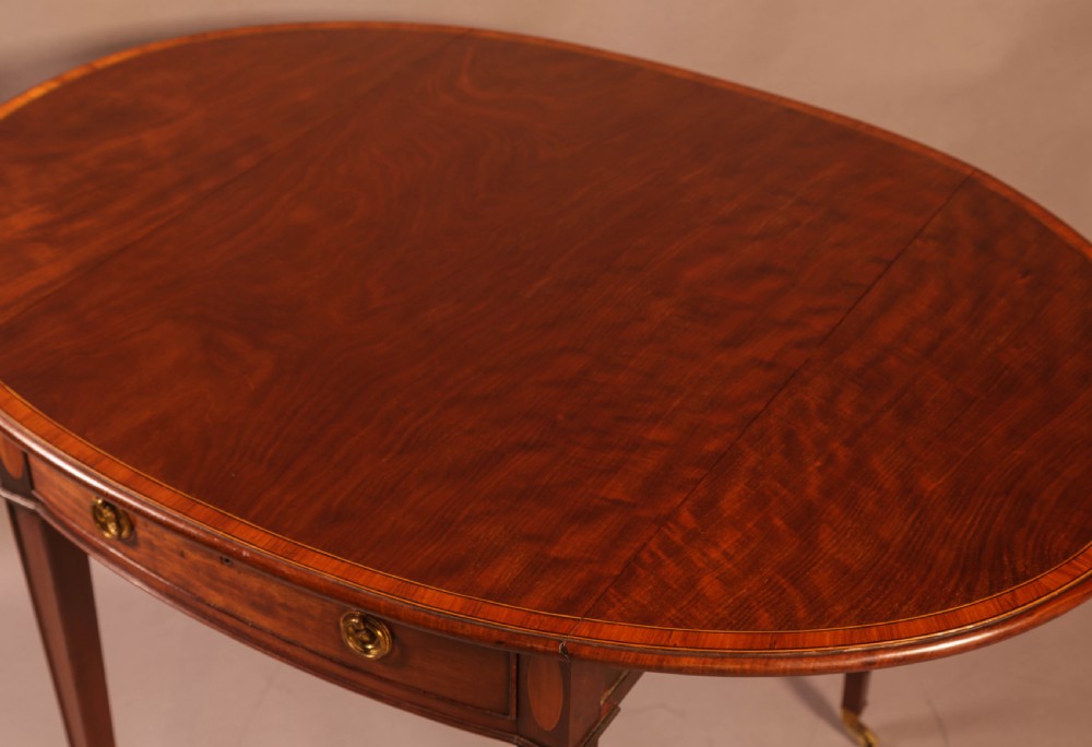 Georgian Mahogany Pembroke Table Superb View VI