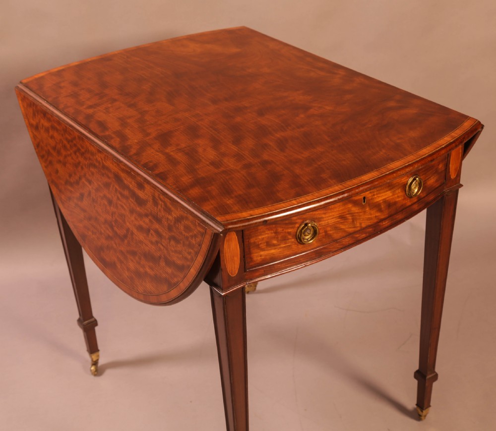 Georgian Mahogany Pembroke Table Superb View IX