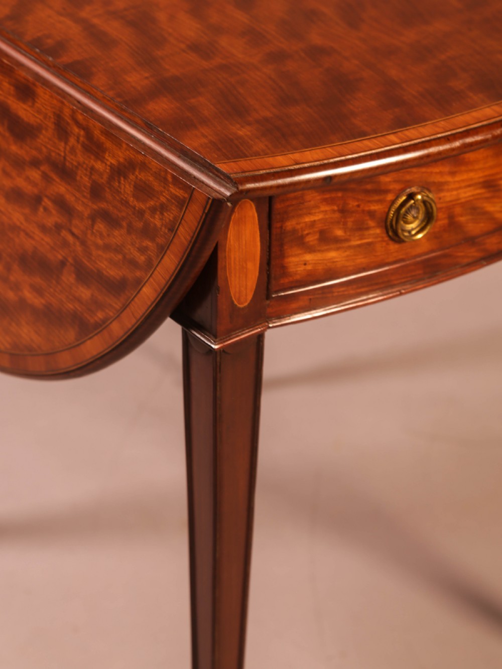 Georgian Mahogany Pembroke Table Superb View XI