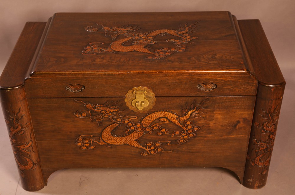 A Japanese Camphor Wood Blanket Box View VI