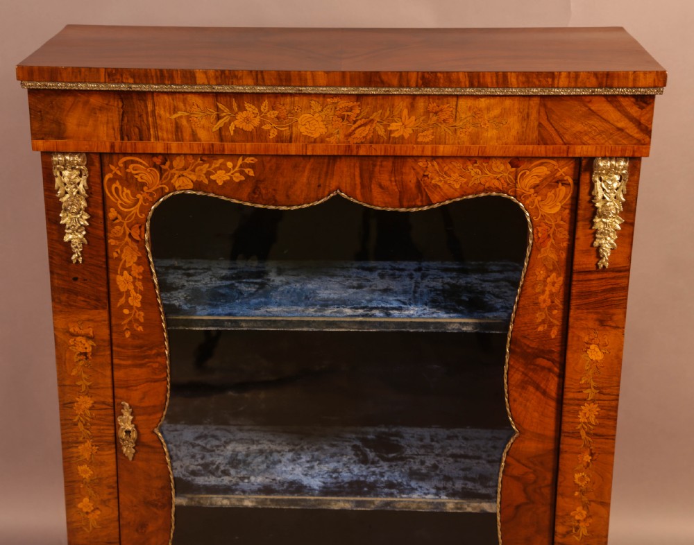 A Victorian Pier Cabinet in Burr Walnut View III