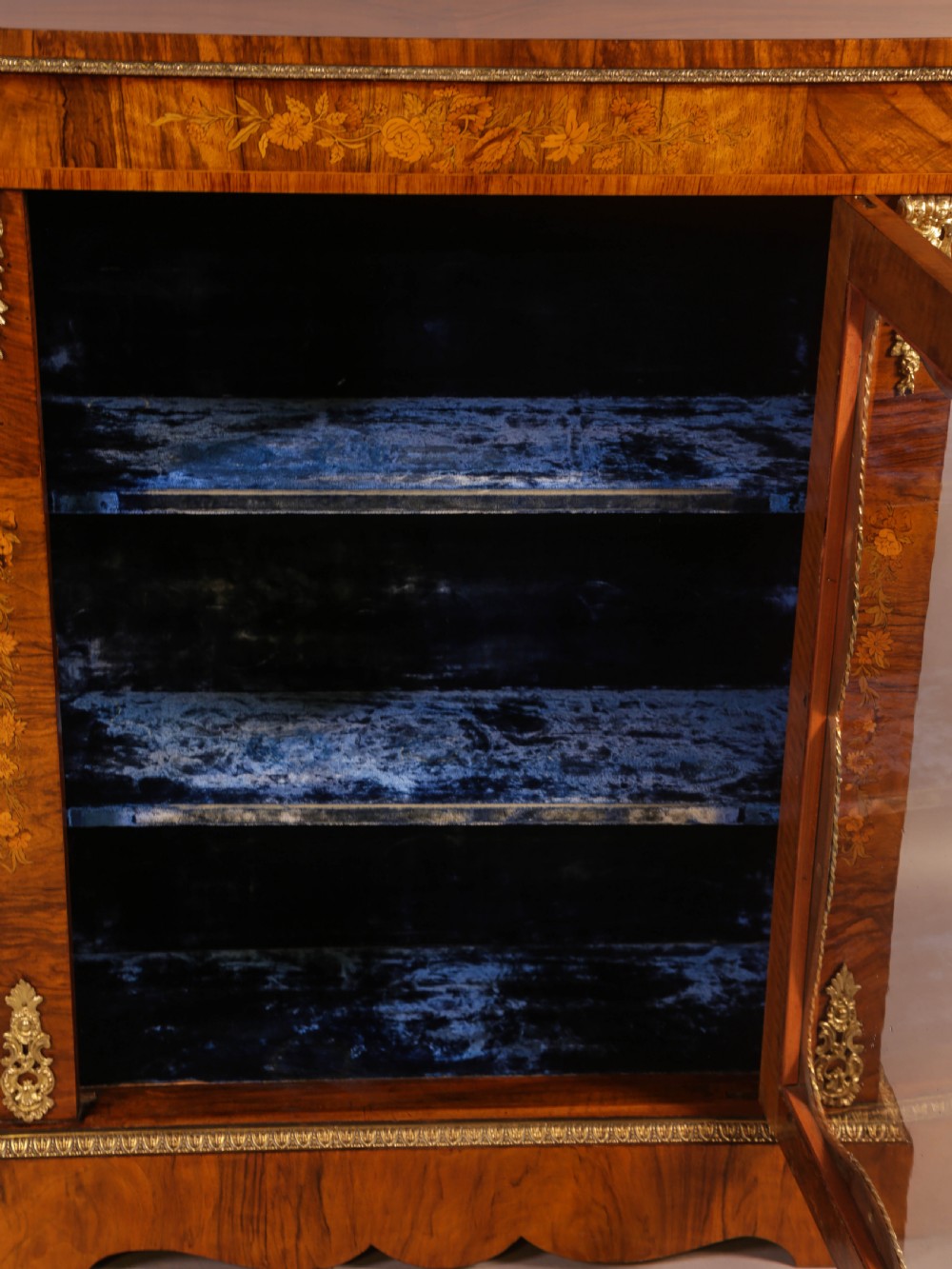 A Victorian Pier Cabinet in Burr Walnut View IV