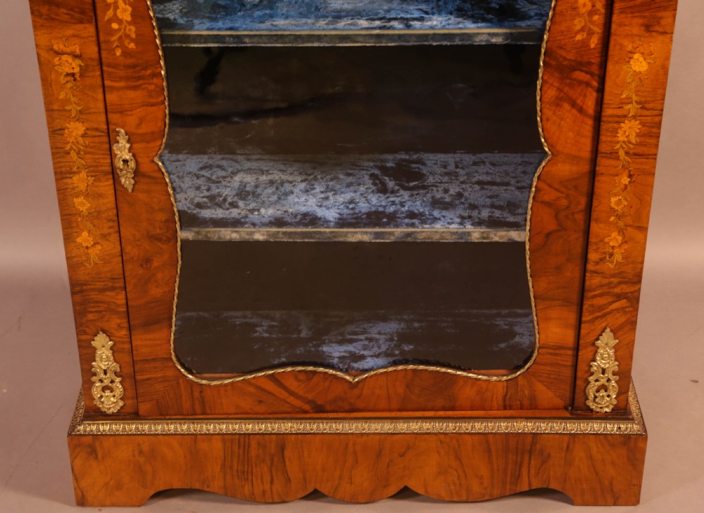 A Victorian Pier Cabinet in Burr Walnut View V