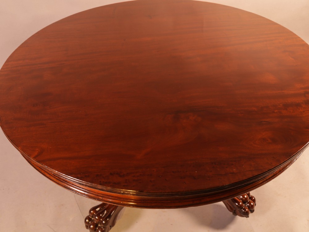 A William IV Mahogany Centre Table View II