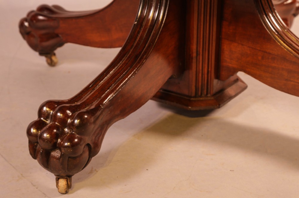 A William IV Mahogany Centre Table View V