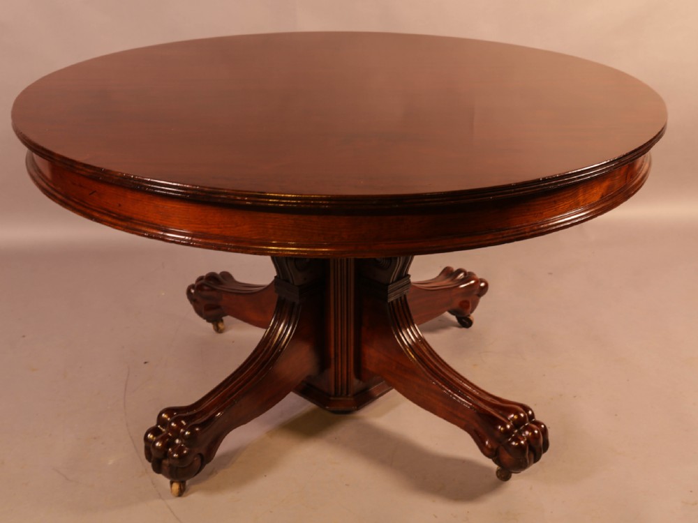 A William IV Mahogany Centre Table View X
