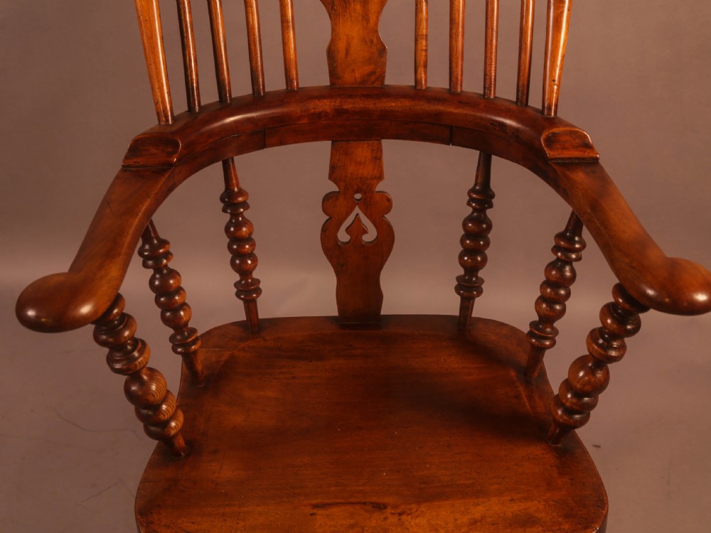 A Good Victorian Broad Arm Windsor Chair View VIII