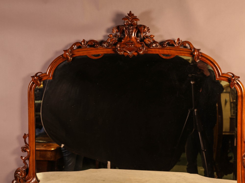 A Good Quality Victorian Burr Walnut Chiffonier View II