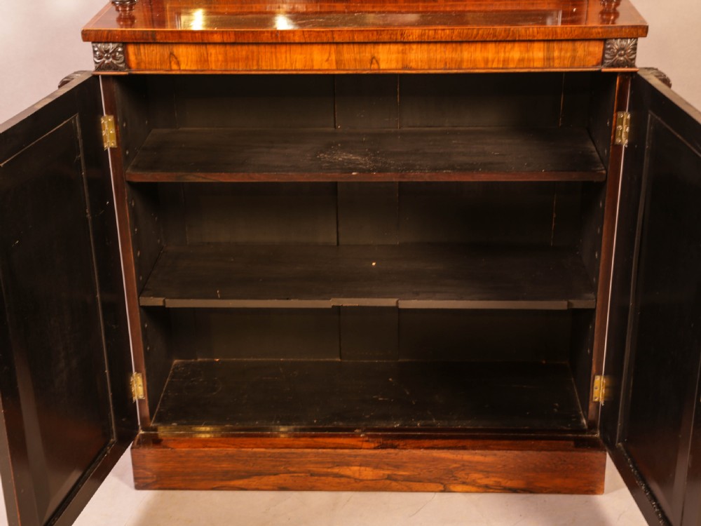 A Very Good Rosewood Chiffonier inlaid with Satinwood View V