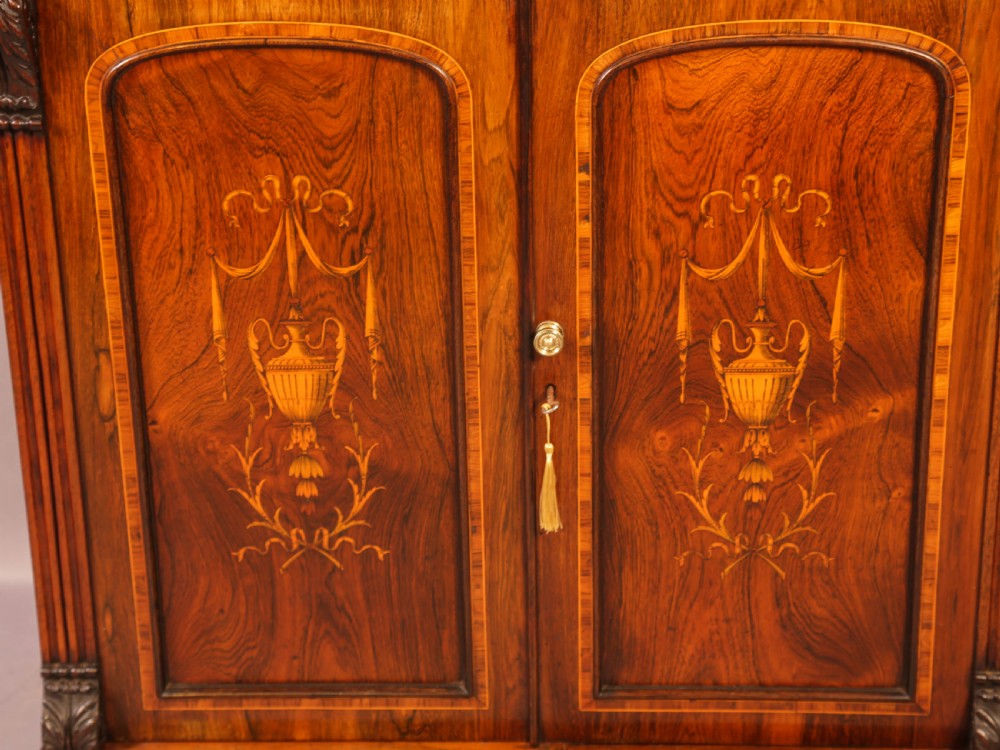 A Very Good Rosewood Chiffonier inlaid with Satinwood View VI