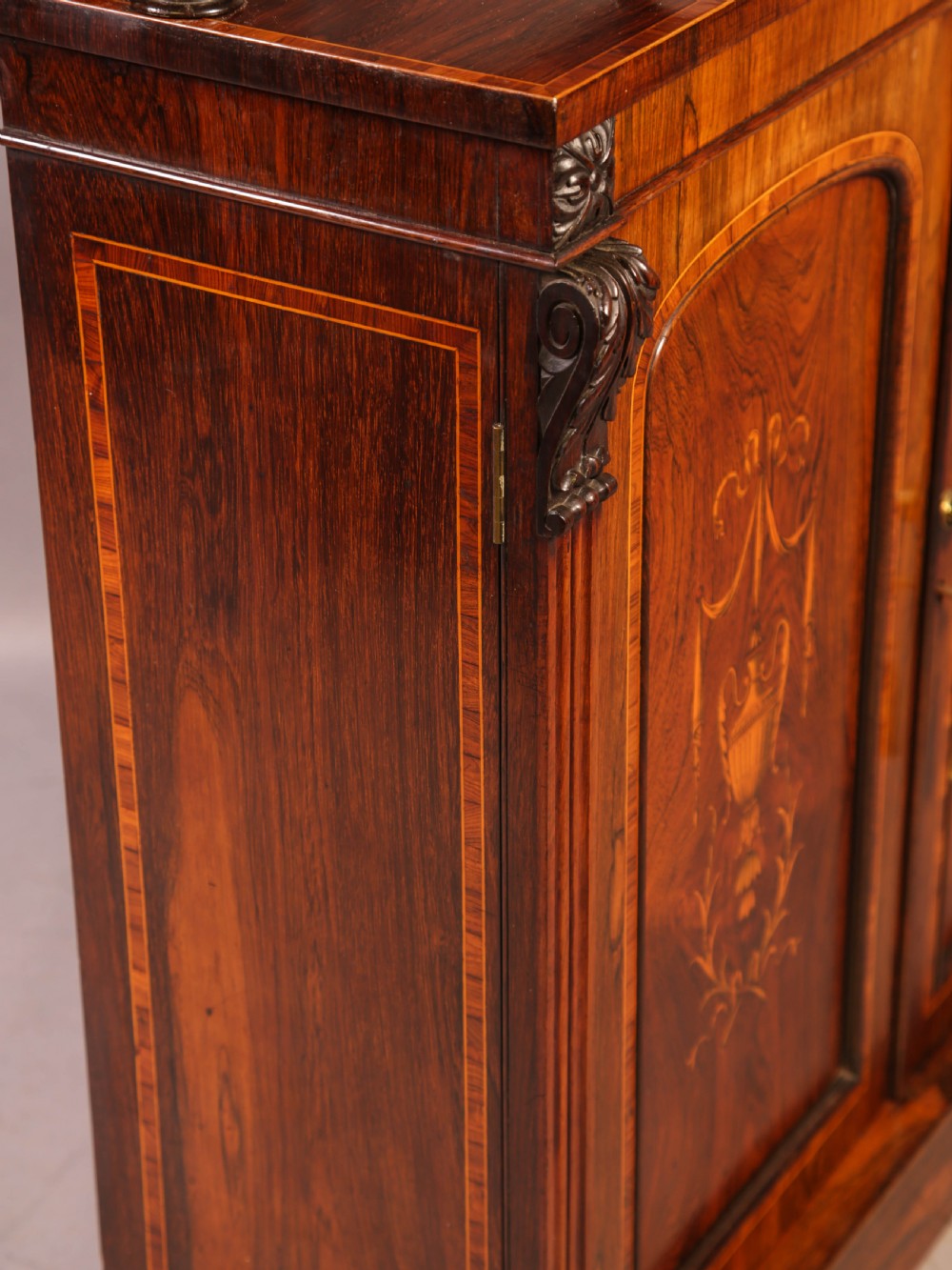 A Very Good Rosewood Chiffonier inlaid with Satinwood View VII