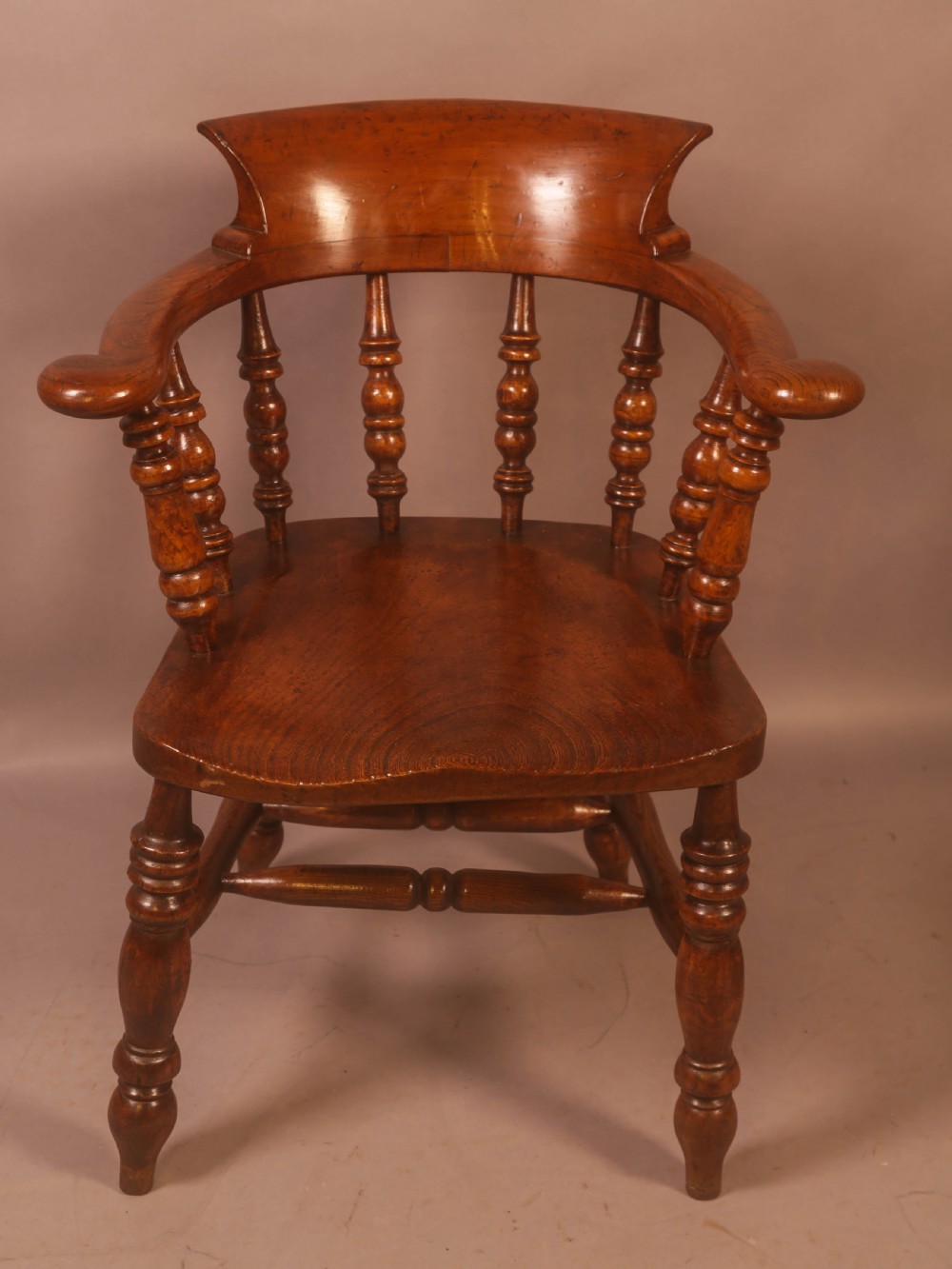 A Set of 8 Captains Chairs Ash and Elm View IV