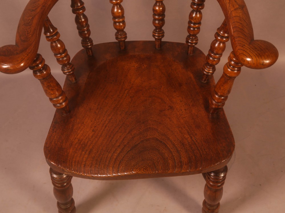 A Set of 8 Captains Chairs Ash and Elm View VII