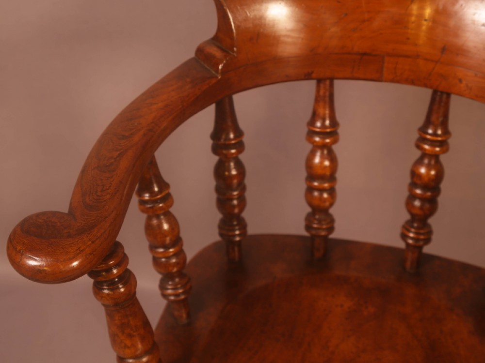 A Set of 8 Captains Chairs Ash and Elm View VIII