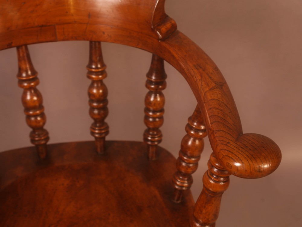A Set of 8 Captains Chairs Ash and Elm View IX