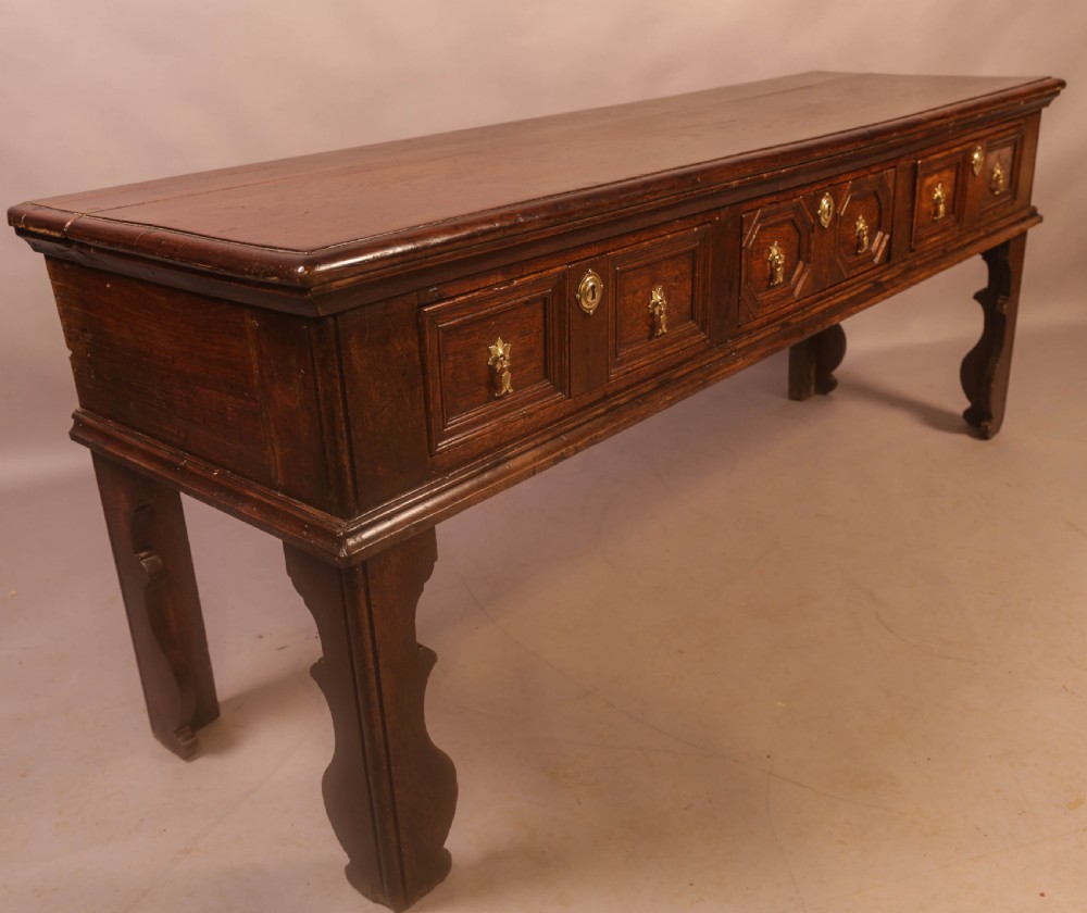 A Good Georgian Serving Dresser in Oak View VII