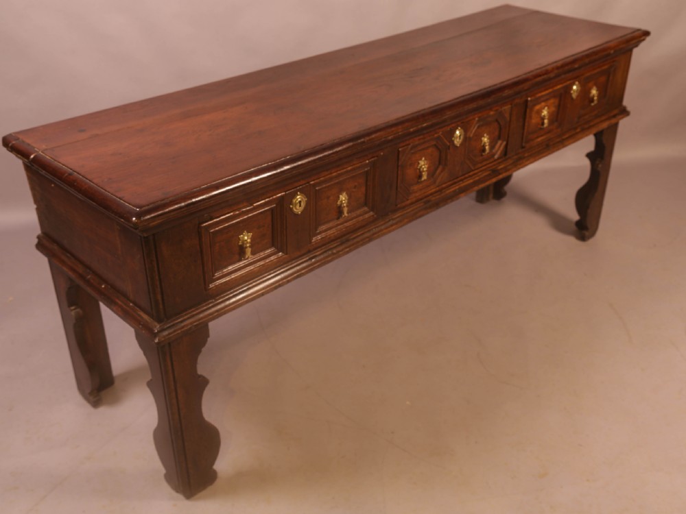 A Good Georgian Serving Dresser in Oak View IX