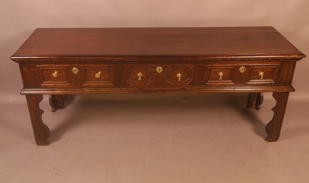 A Good Georgian Serving Dresser in Oak View XI
