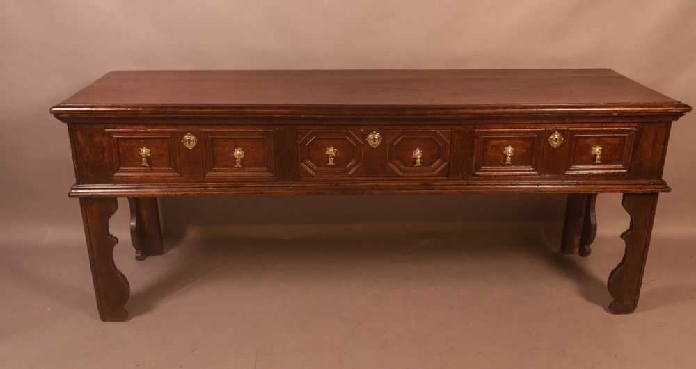 A Good Georgian Serving Dresser in Oak View XII