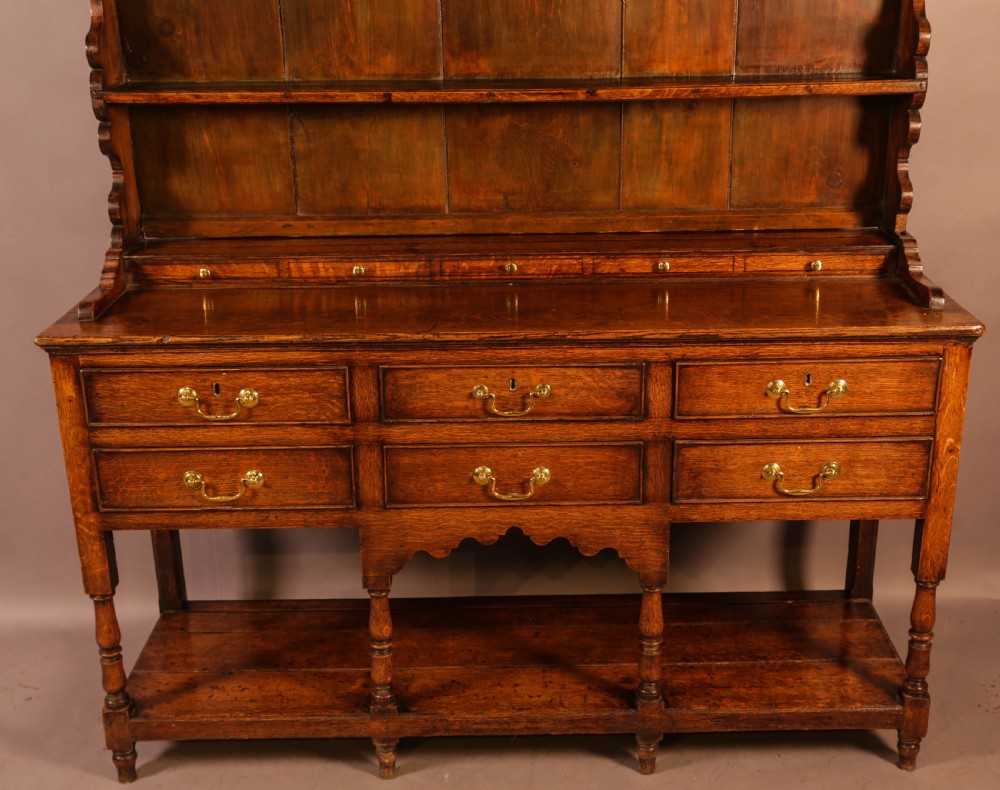 A Good Georgian Oak Dresser View II